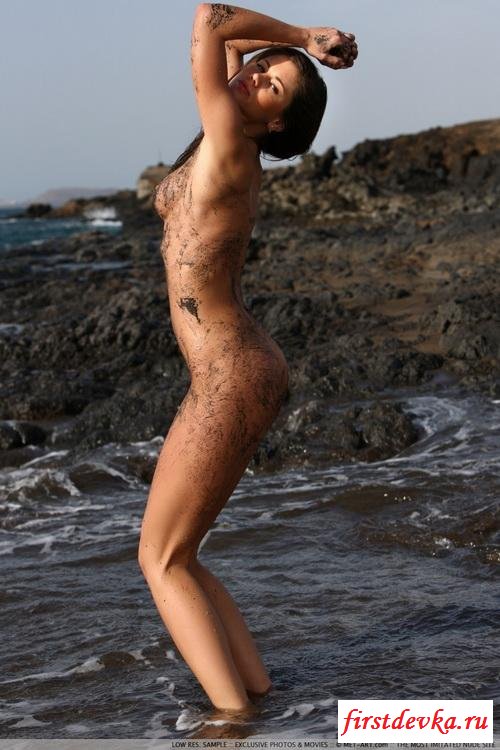 Спортсменка на утренней пробежке