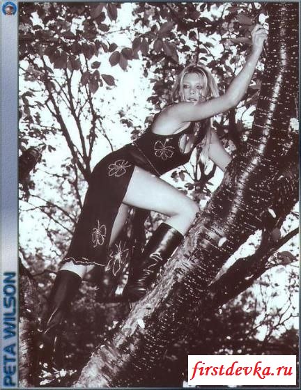 Знаменитость Peta Wilson в эротичных засветах