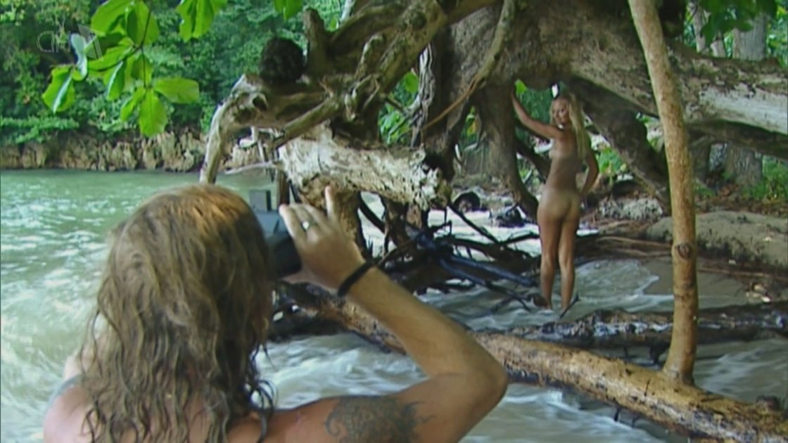 Голая ведущая последний герой