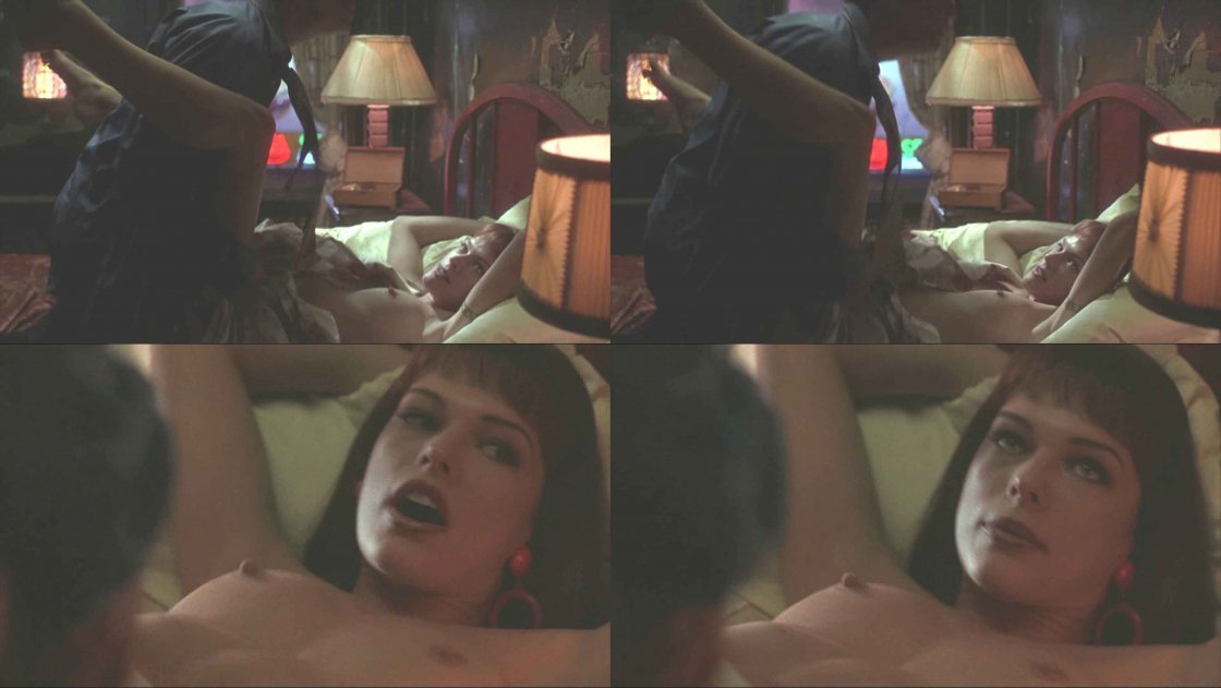 Милла Йовович интимные сцены в кино